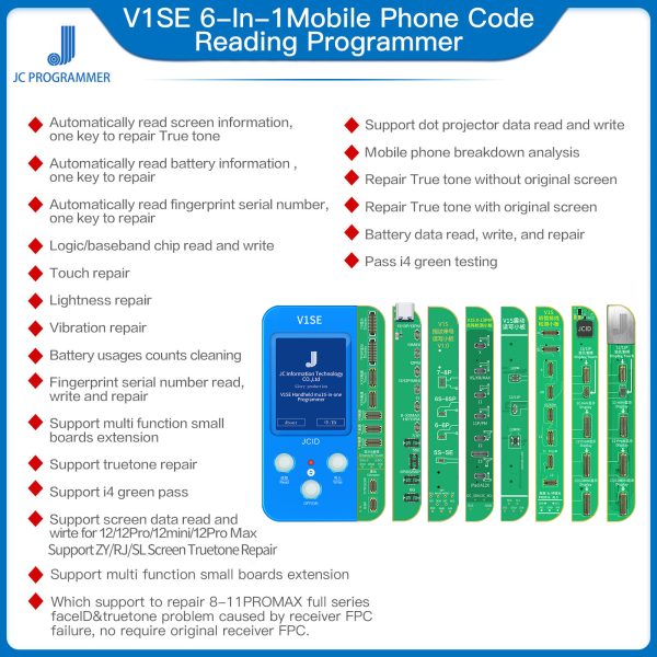 V1SE 6-In-1 Mobile Phone code reading programmer